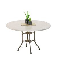 52in. Renaissance Cast Aluminum Dining Table