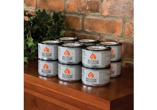 gel fuel, real flame, ventless fireplace
