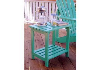 RECTANGULAR SIDE TABLE- GREEN