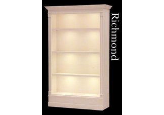 Richmond Lighted Display Case and Shelving Unit