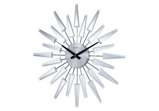 George Nelson Mirrored Starburst Clock
