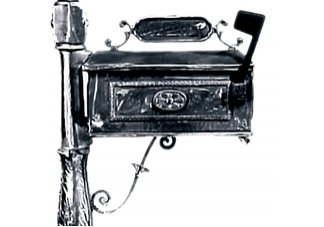 mailboxes, cast iron mailboxes, designer mailbox