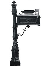 mailboxes, cast iron mailboxes, designer mailbox