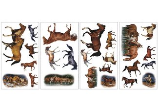 Wild Horses Peel & Stick Wall Decals