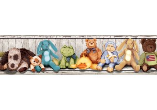 Cuddle Buddies Peel & Stick Border