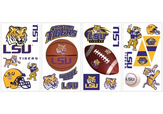 Louisiana State University Peel & Stick Wall Decals