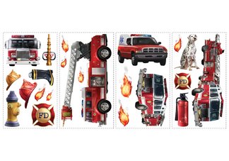 Fire Brigade Peel & Stick Wall Decals