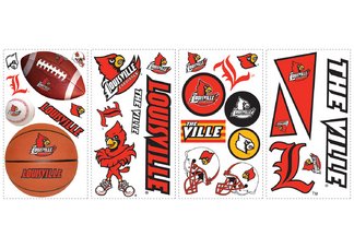 University of Louisville Peel & Stick Wall Decals