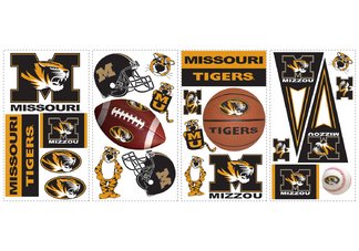 University of Missouri Peel & Stick Wall Decals