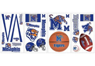 University of Memphis Peel & Stick Wall Decals