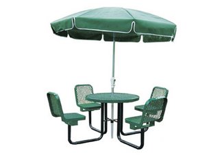 picnic table, commercial picnic table, portable picnic table, galvanized picnic table