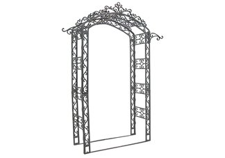 Antique Copper Royal Garden Arbor with Hangers