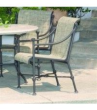 Cast Aluminum Renaissance Sling Host Chair