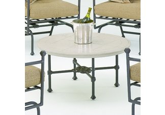 Renaissance Coffee Table Glass Top 52"