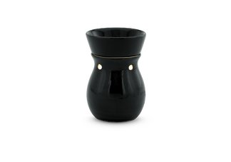 Round Illumination Fragrance Warmer- Black