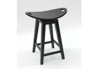 24 Antique Black Lexington Counter Stool