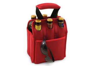 insulated cooler, six pack cooler