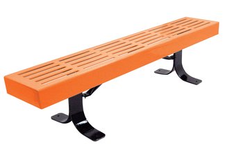bench, park bench, commercial park bench, 6 ft park bench, park bench with back, slatted bench, back