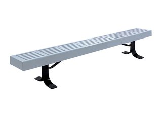 bench, park bench, commercial park bench, 8 ft park bench, park bench with back, slatted bench, back