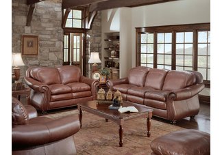 Odessa Leather Sofa