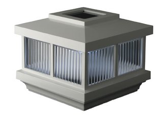 post cap, fence post cap, post cap, fence accessories, outdoor accessories, solar post caps, solar a
