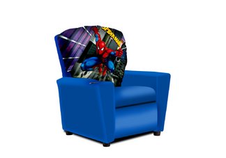 Blue Spiderman Recliner