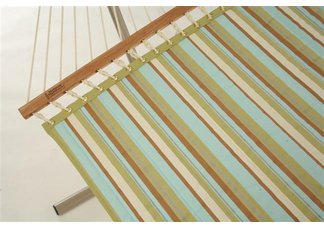 Large Quilted Spring Striped Hammock