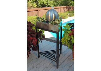 Stainless Steel Triangle Table Top Fountain