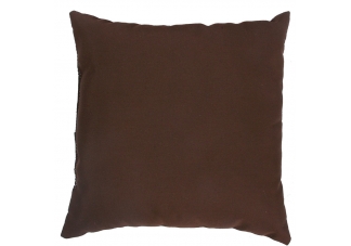Sunbrella Bay Brown Throw Pillow