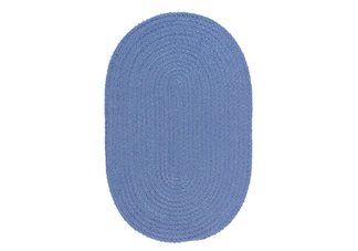 Blue Ice Softex Braided Rug - Sample Swatch