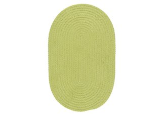 Celery Softex Braided Rug - Sample Swatch