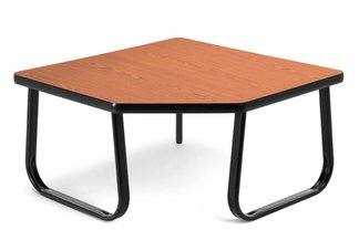 Cherry Corner Table (Sled Base)