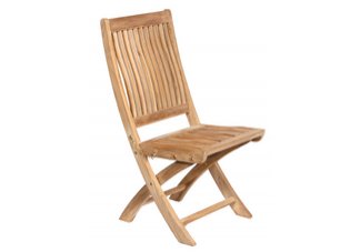 teak side chair, teak chair, folding teak chair