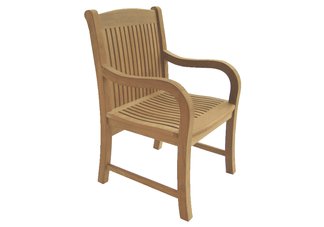 tivoli teak arm chair