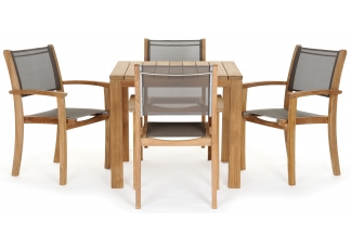Teak 5-Piece Dining Set