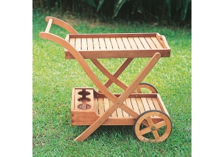 Teak Serving Cart