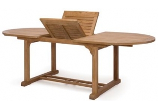 Teak Oval Extension Table