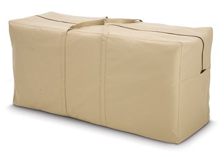 patio cushion bag, outdoor cushion bag, cushion storage bag, cushion bag