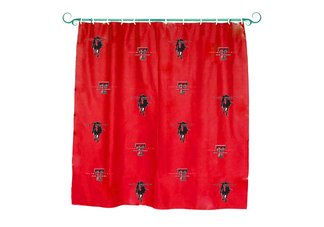 Texas Tech Printed Shower Curtain Cover 70