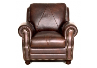 The Solomon Italian Leather Chair