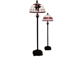 Texas Tech Tiffany Floor Lamp