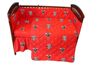 Texas Tech Crib Set
