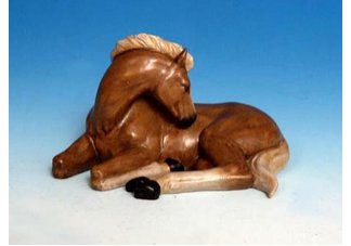 Laying Horse