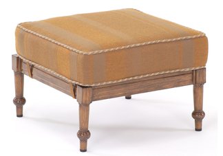 Cast Aluminum Furniture Ottoman