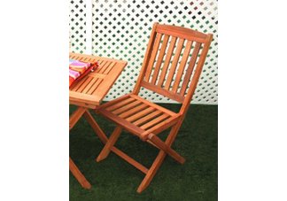Glaser Folding Bistro Chair 
(Set of 2)
