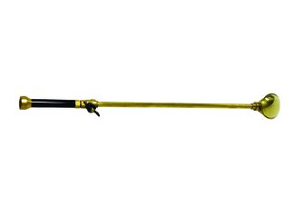 Haws 24" All Brass Watering Wand with Ball Valve & Sprinkling Rose
