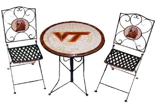 Virginia Tech Bistro Set