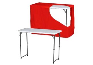 vendor tables, folding tables, display tables, plastic tables, ez up tables