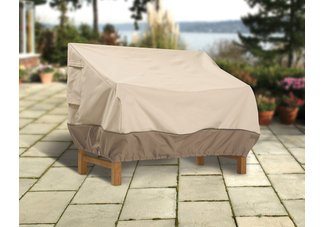 outdoor patio bench cover, patio bench cover, outdoor furniture cover, bench cover