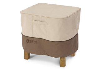 outdoor ottoman cover, outdoor side table cover, patio ottoman cover, patio furniture cover